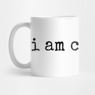 I am created // Gen 1:31 Mug